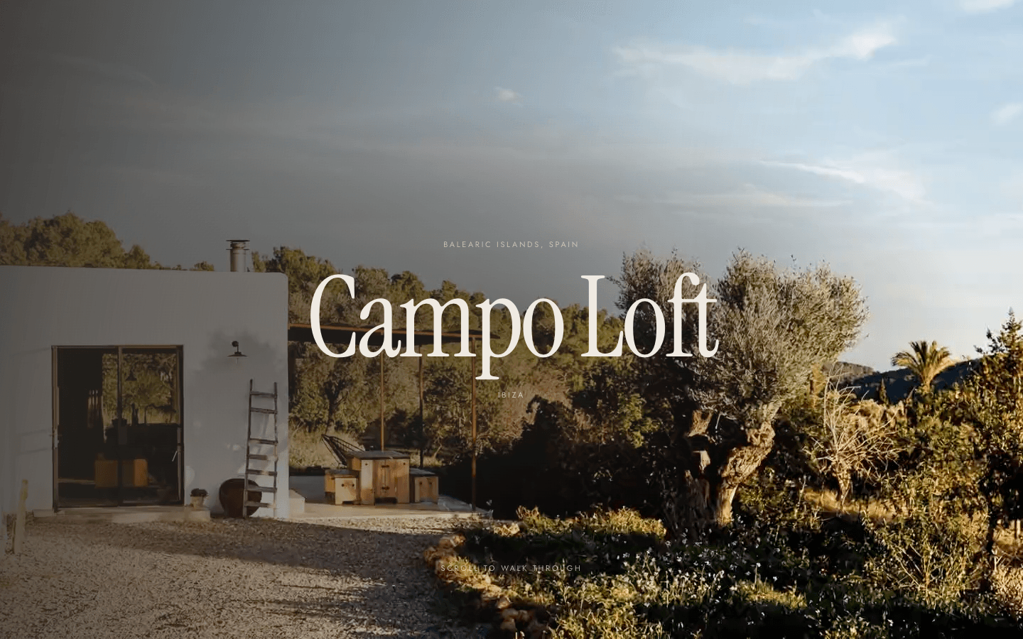 Náhled webu Campo Loft